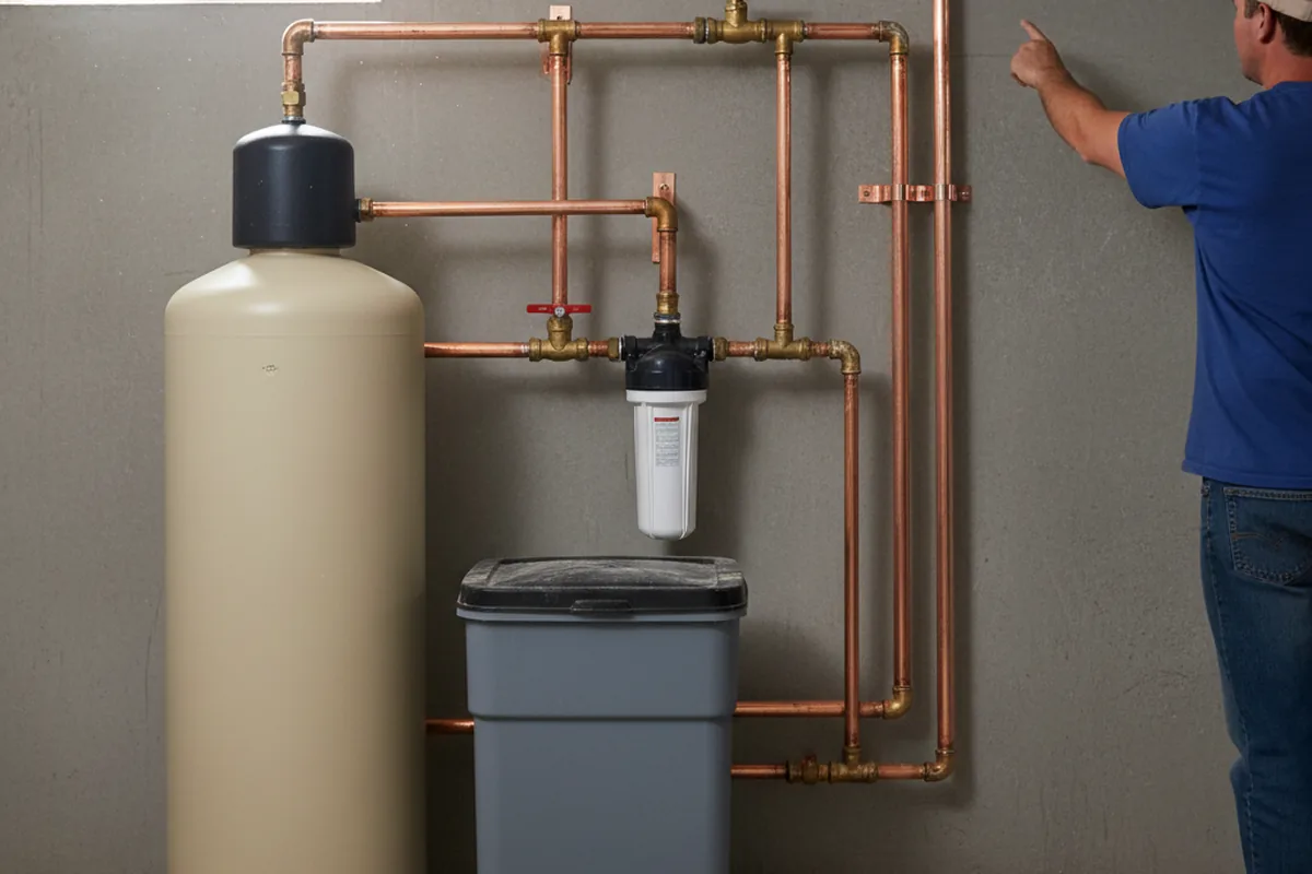 Whole-house water treatment system installed in Nicholson